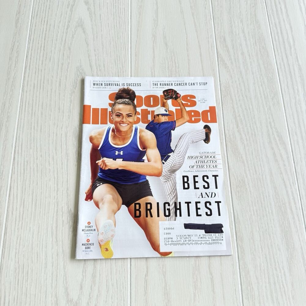 Sports Illustrated Magazine July 17 2017 High School Athletes Sydney McLaughlin